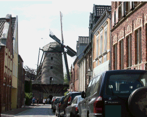 historische Windmühle Kriemhildmühle