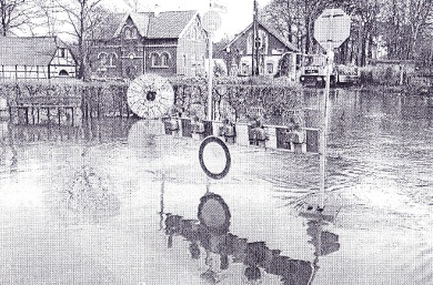Überschwemmung des Rotbaches