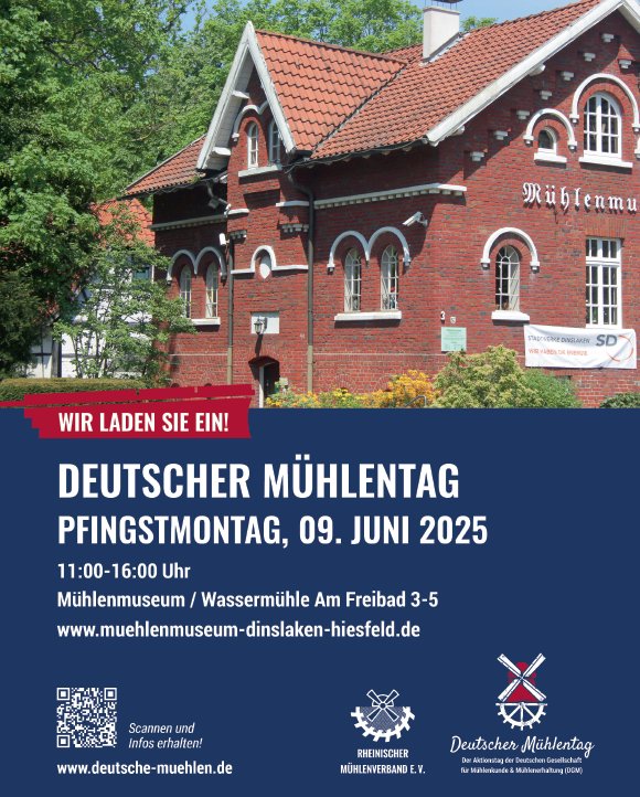 Einladung Mhlentag 2025