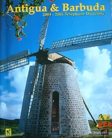 Telefonbuch-Titelseite von 2005 mit restaurierter Mhle