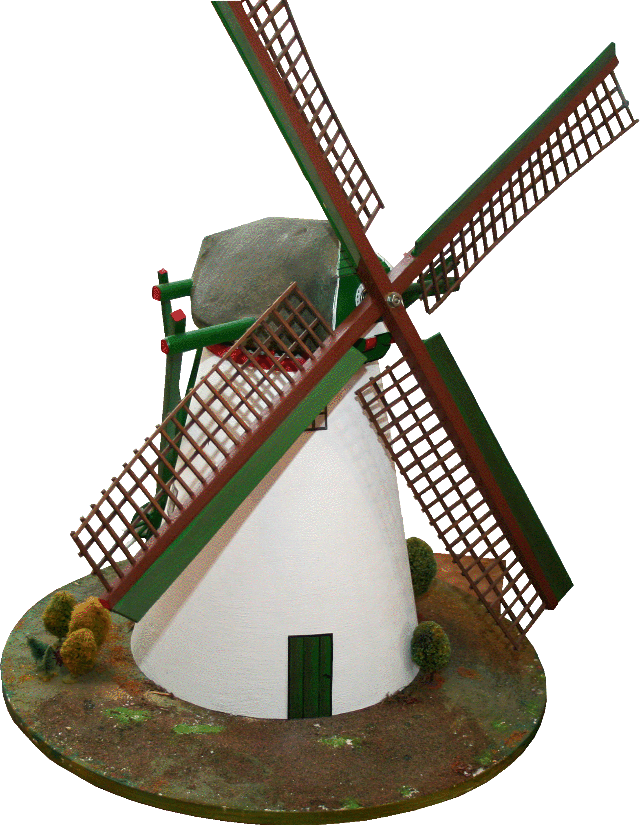 52 - Modell einer "klassischen" Holländermühle
