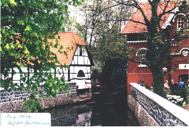 Rotbach mit Mühle und Museum
