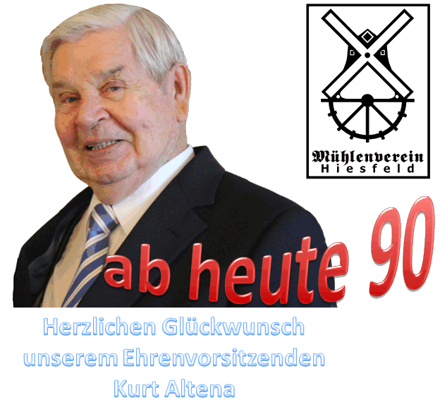 Glckwnsche an Kurt Altena zum 90.