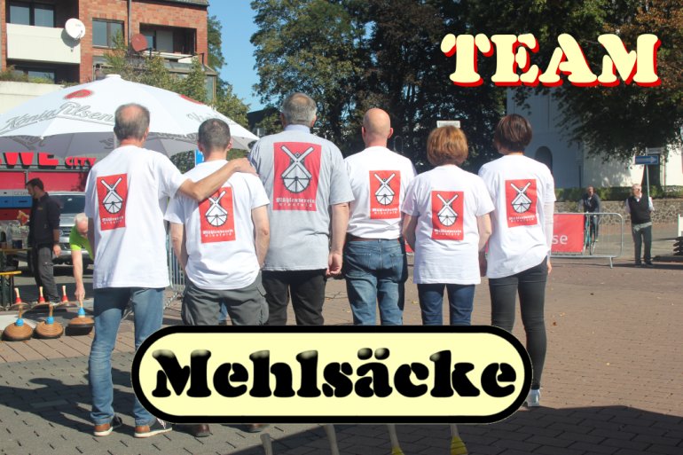Das Team des Mhlenvereins - genannt die Mehlscke von hinten