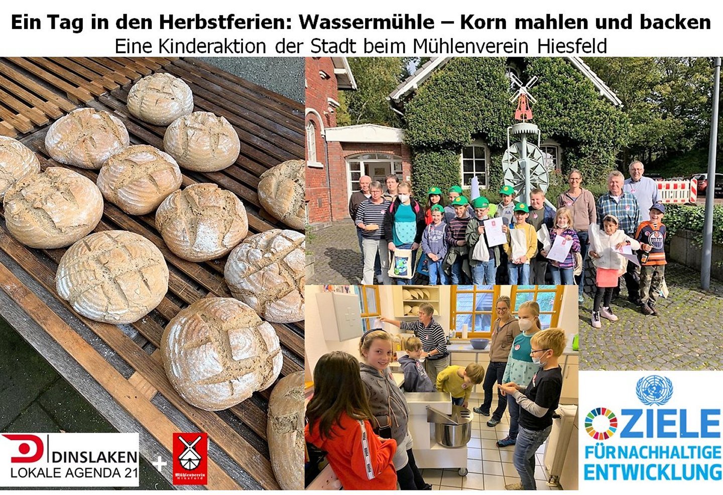 Collage zum Kinderferientag der Stadt Dinslaken